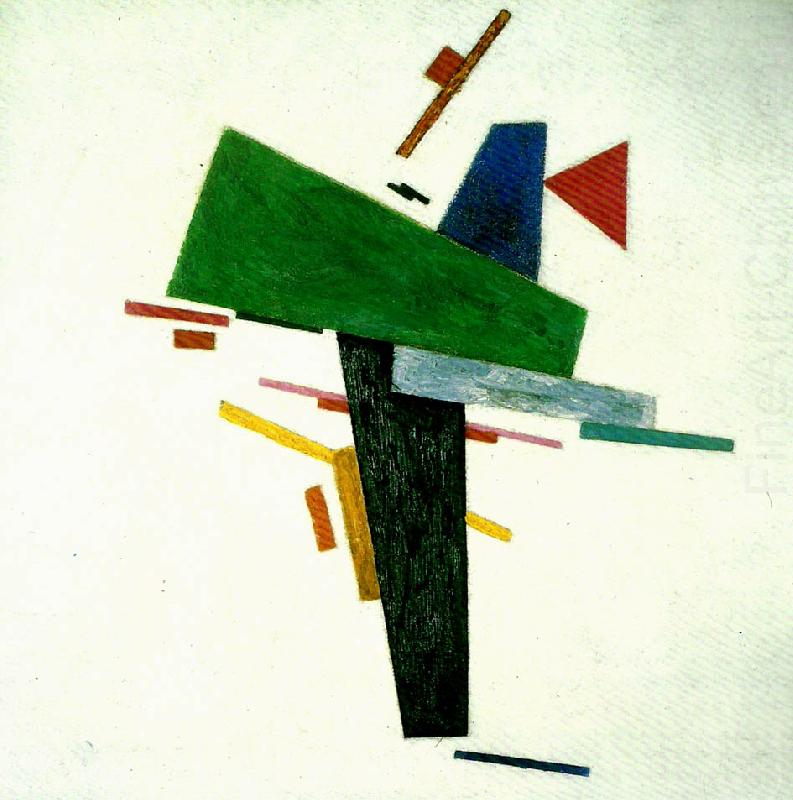 suprematist construction, Kazimir Malevich